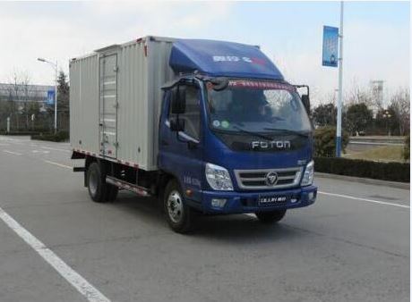 福田 奥铃TX 110马力 厢式 单排 载货车(BJ5049XXY-C1)
