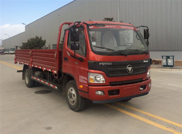 福田 奥铃CTX 156马力 栏板式 排半 载货车(BJ1149VKJED-A1)