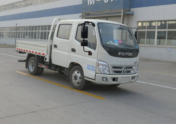 福田 奥铃TX 110马力 栏板式 双排 载货车(BJ1041V9AD4-A1)