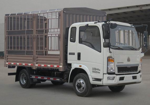 中国重汽 HOWO 悍将 轻卡 143马力 4×2 仓栅式 单排 载货车(ZZ5047CCYF3315E145)