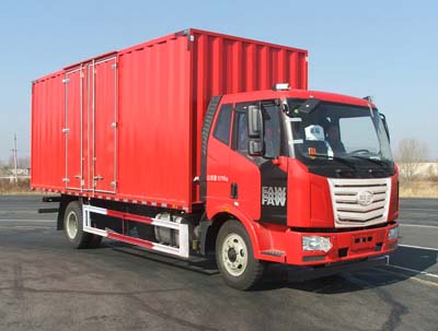 一汽柳特 金陆 中卡 180马力 4×2 厢式 排半 载货车(LZT5160XXYPK2E5L3A95)