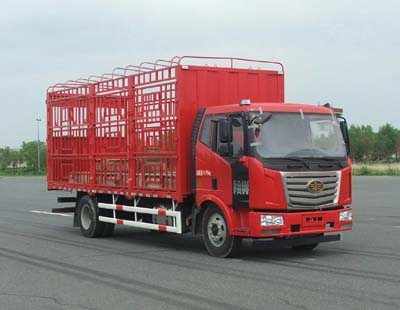 一汽柳特 金陆 中卡 180马力 4×2 仓栅式 排半 畜禽运输车(LZT5160CCQPK2E5L3A95)