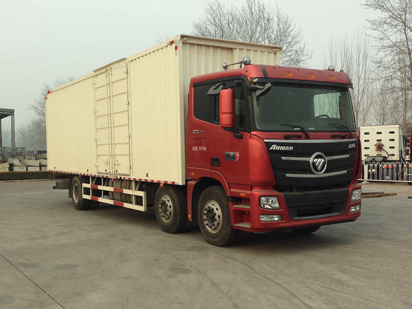 福田汽车 欧曼EST 重卡 280马力 6×2 厢式 排半 载货车(BJ5259XXY-AA)