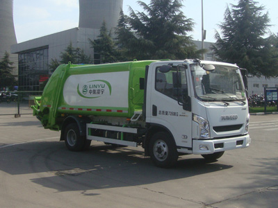 中集凌宇 凌宇 125马力 4×2 压缩式垃圾车(CLY5071ZYSNJE5)