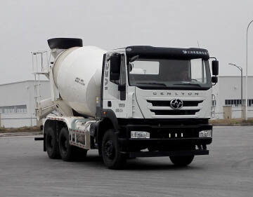 上汽红岩 杰狮 350马力 6×4 混凝土搅拌车(CQ5256GJBHTVG424H)