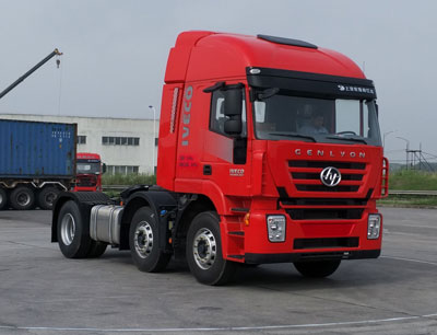 上汽红岩 杰狮 重卡 350马力 6×2 牵引车(CQ4256HTVG273)