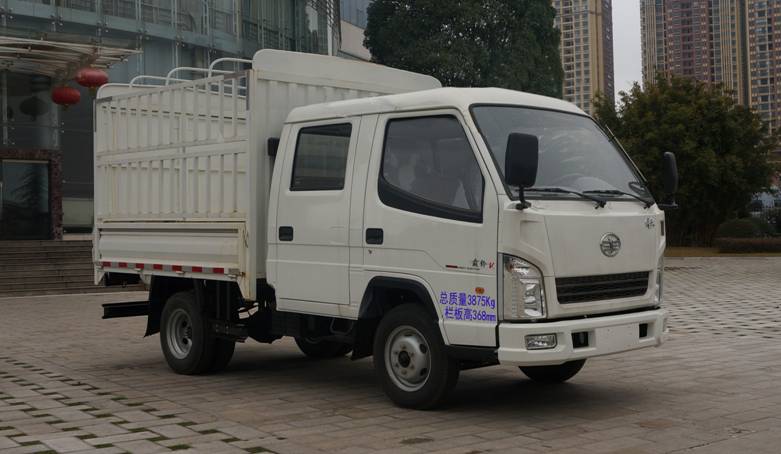 一汽通用 霸铃 轻卡 78马力 4×2 仓栅式 双排 载货车(CA5040CCYK3LRE5)