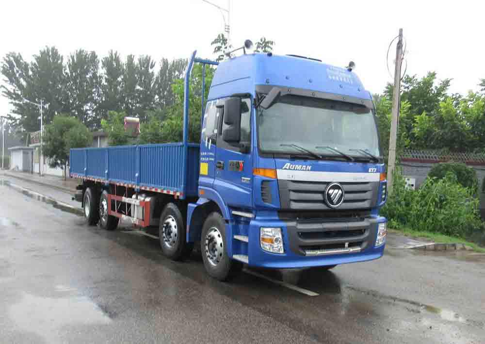 福田汽车 欧曼ETX 重卡 280马力 8×2 栏板式 排半 载货车(BJ1313VPPKJ-AA)