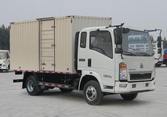中国重汽 HOWO 悍将 轻卡 170马力 4×2 厢式 排半 载货车(ZZ5047XXYG3314E145)