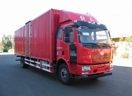 一汽解放 解放J6L 中卡 220马力 4×2 厢式 排半 载货车(CA5180XXYP62K1L7E5)