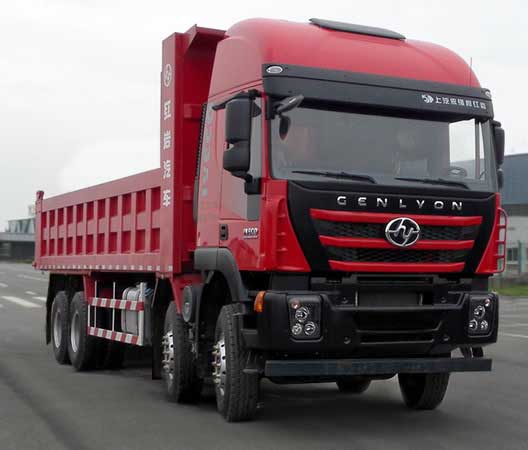 上汽红岩 新金刚 重卡 390马力 8×4 自卸车(CQ3316HXDG426L)