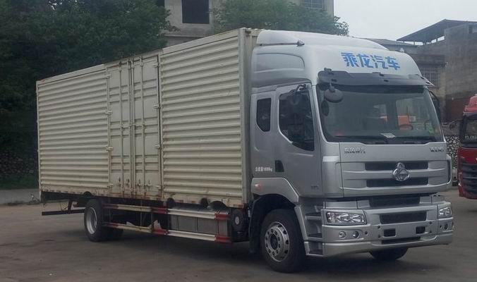 东风柳汽 乘龙H5 中卡 220马力 4×2 厢式 排半 载货车(LZ5160XXYM5AB)