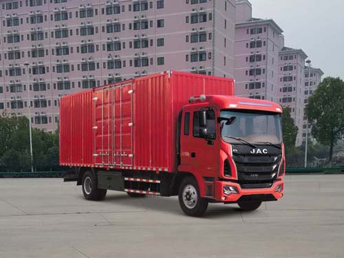江淮汽车 骏铃V9 重卡 170马力 4×2 厢式 排半 载货车(HFC5181XXYP3K1A57S6V)