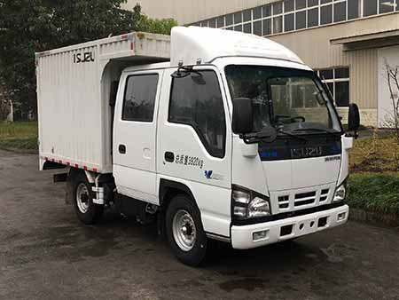 庆铃汽车 五十铃600P 130马力 钢 双排 载货车(QL5040XXYA5EWJ)