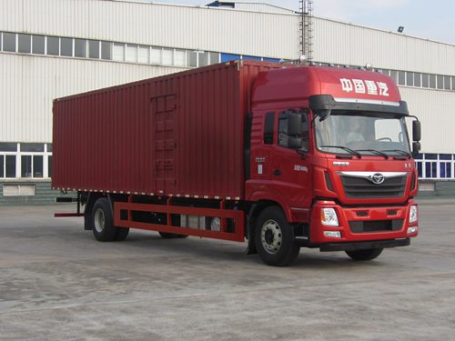 中国重汽 豪曼H5 中卡 160马力 4×2 厢式 排半 载货车(ZZ5188XXYG10EB1)