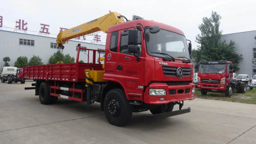 五环汽车 华通 180马力 4×2 随车起重运输车(HCQ5168JSQE5)