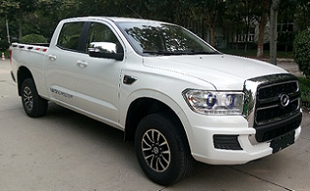 2018款 中兴汽车 领主 4×2(两驱) 皮卡(BQ1035G5M)