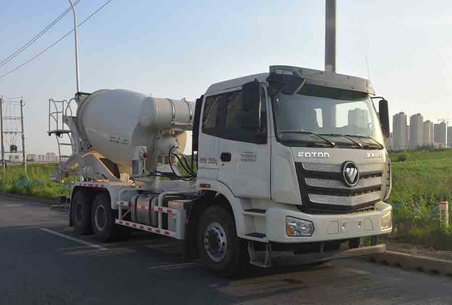 福田汽车 欧曼ETX 320马力 6×4 混凝土搅拌车(BJ5253GJB-AB)