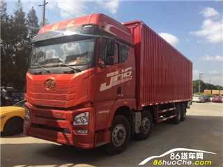 青岛解放 解放JH6前四后八苍栏车 潍柴430马力的 20年11月上牌