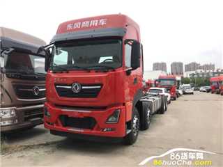 东风商用车 天龙6X2厢式车国六排放 300马力法士特9档变速箱