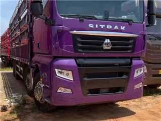 中国重汽 SITRAK C7H  汕德卡前四后八高栏货车