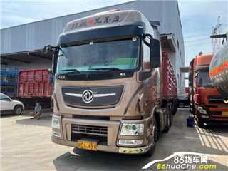 安顺二手东风商用车 天龙旗舰半挂车配13米苍栏-560康机 