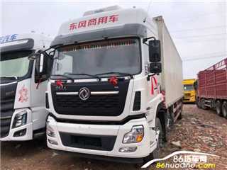 铜仁二手东风商用车 天龙前四后四9.6米厢车-292雷诺 
