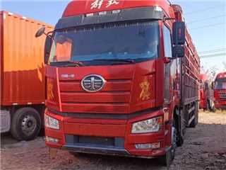 菏泽二手一汽解放 解放J6P 前四后八高栏货车