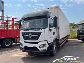 昆明二手东风商用车 天锦kr单桥9.8米厢车-245康机 