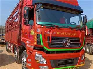 东风商用车 天龙 天龙前四后八9米6高栏货车