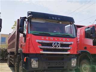 上汽红岩 杰狮 前四后八自卸车