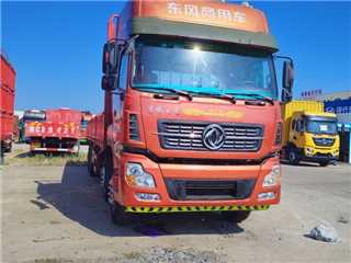 东风商用车 天龙 天龙前四后八9米6平板平板车