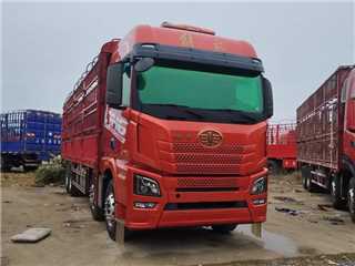 青岛解放 解放JH6 至尊版 JH6前四后八高栏货车