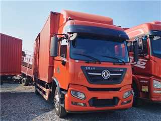 武汉二手东风商用车 天锦 天锦7米8厢式货车