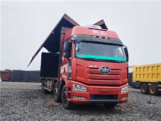 菏泽二手一汽解放 解放J6P 前四后八飞翼