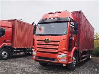 一汽解放 解放J6L 解放7米8厢车带尾板