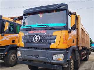 甘南二手陕汽重卡 德龙X3000 德龙X3000前四后八自卸车