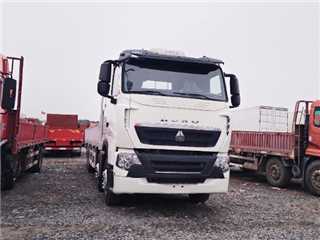 西安二手中国重汽 豪沃TX 豪沃前四后八9米6平板