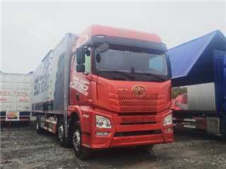 景德镇二手青岛解放 解放JH6 解放JH6前四后四9米6厢车