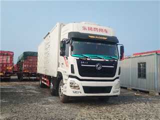 恩施二手东风商用车 天龙 天龙前四后四厢式货车