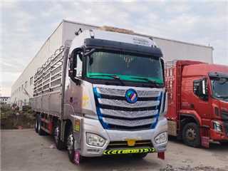 益阳二手福田 欧曼EST 欧曼EST前四后八高栏车