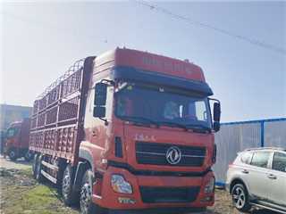 荆门二手东风商用车 天龙 天龙前四后八高栏车