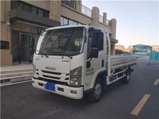 衡阳二手庆铃 五十铃KV100 4米2平板货车