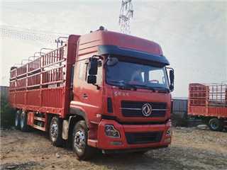 宜昌二手东风商用车 天龙 天龙前四后八高栏车