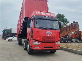 茂名二手一汽解放 解放J6P 解放J6P前四后八9米6厢式后翻