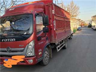 石家庄二手福田 奥铃 高栏，康机内宽2米45