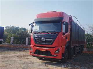 广安二手东风商用车 天龙 天龙KL前四后八高栏车