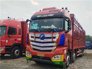 凉山二手福田 欧曼EST 欧曼EST前四后八高栏车