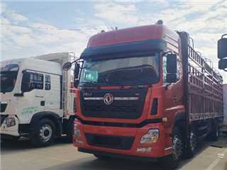 东风商用车 天龙 天龙前四后四9米6高栏