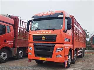 成都二手中国重汽 SITRAK G7H 570马力汕德卡前四后八高栏车